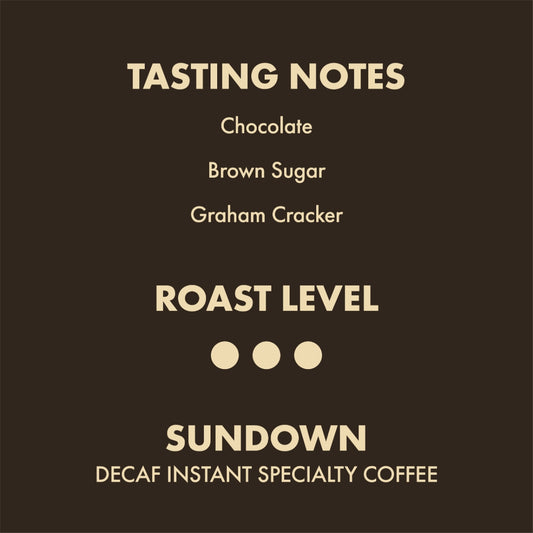 Sundown Decaf Instant Specialty Coffee