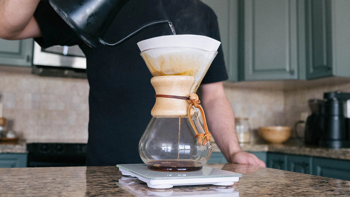 A collection of coffee brewing gear for your home.