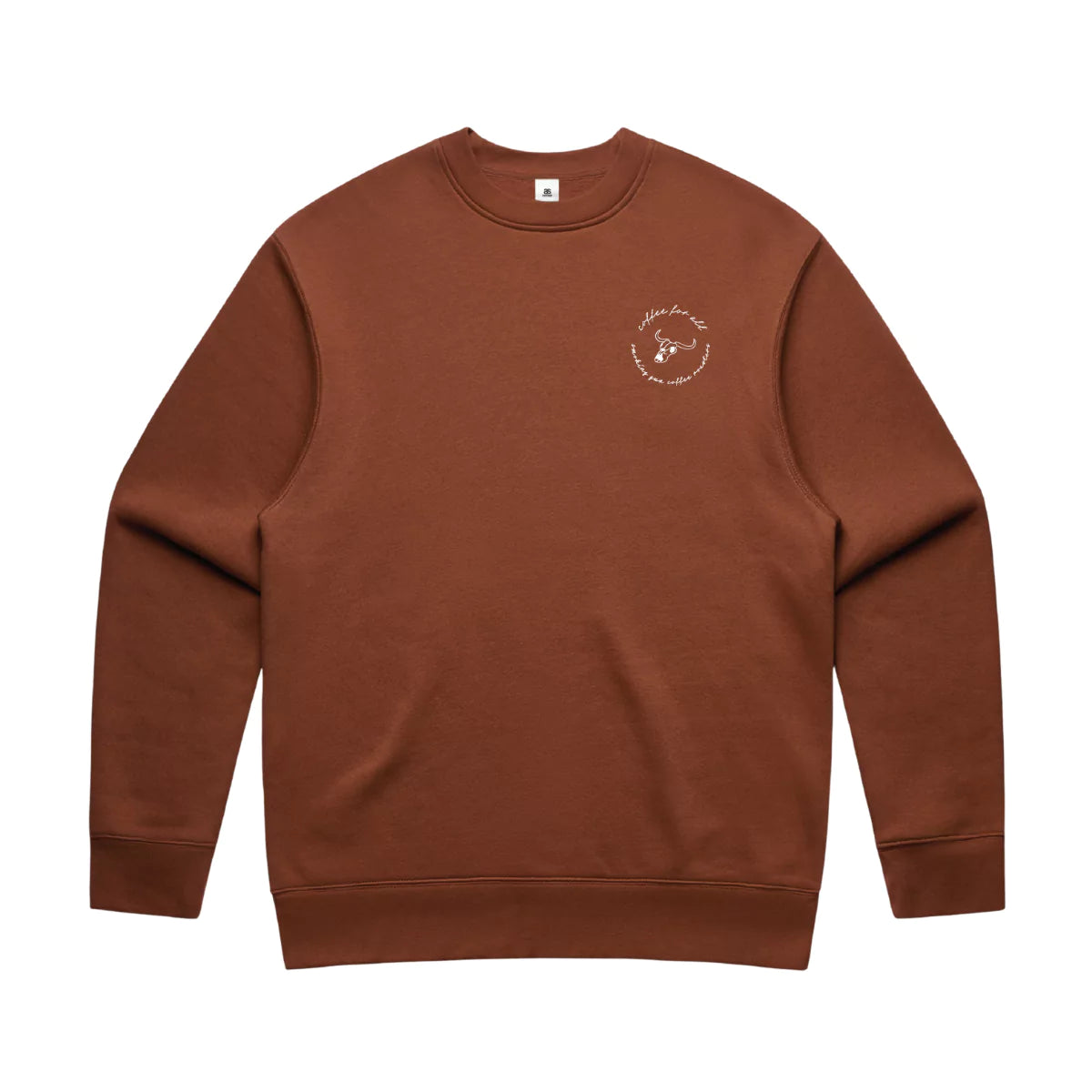 "Coffee For All" | Embroidered Crew