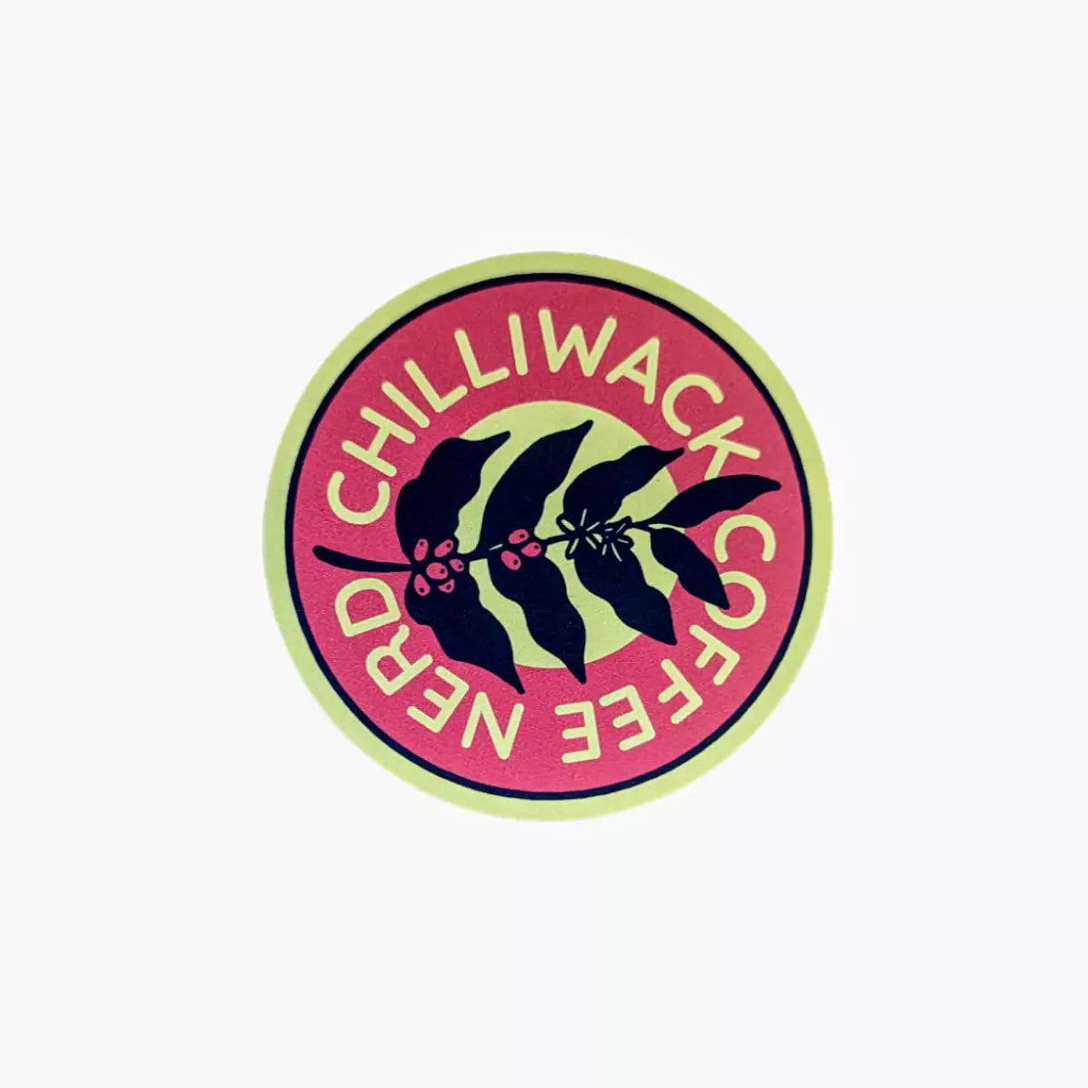 Chilliwack Coffee Nerd | Die Cut Sticker