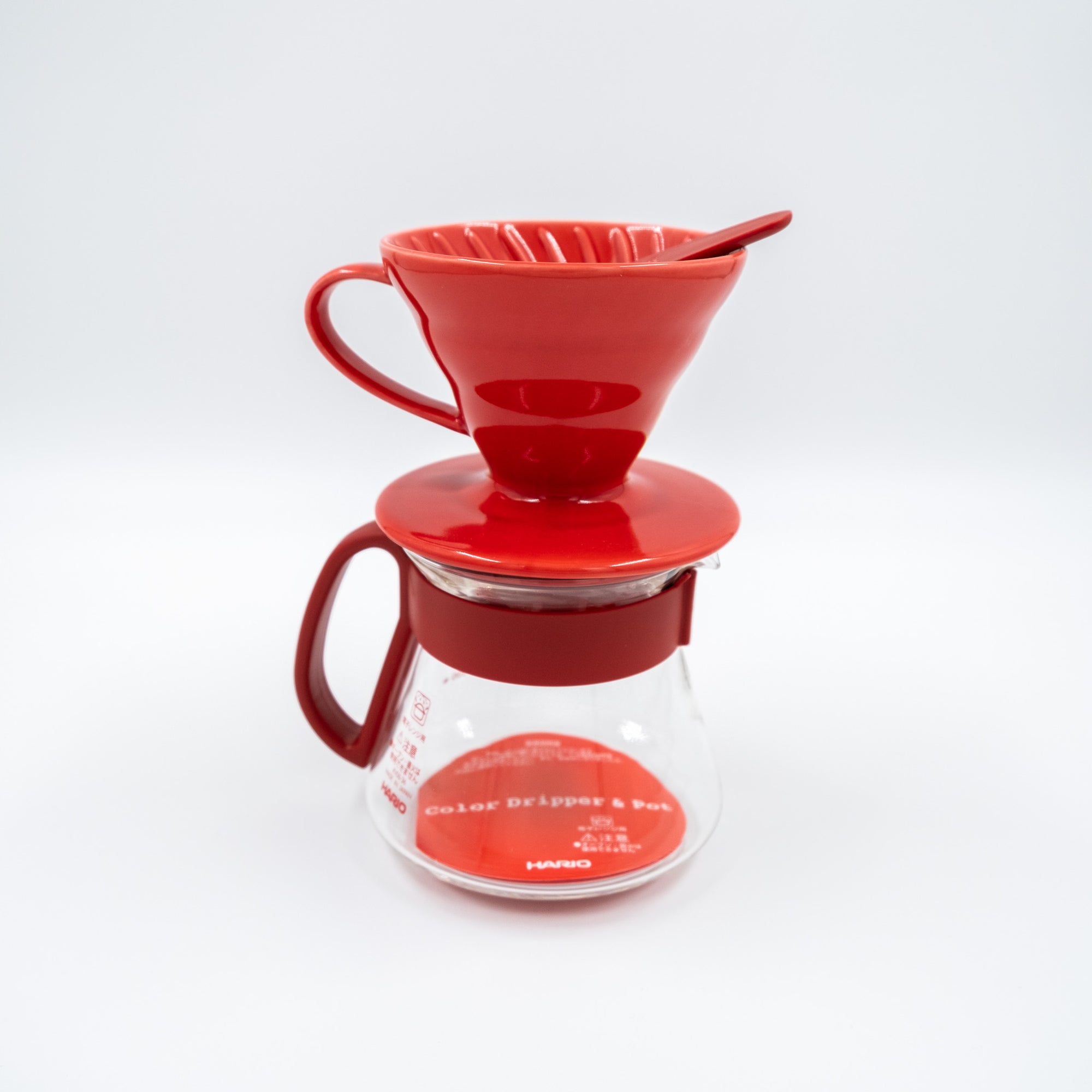 Hario Ceramic Brewer Kit | Limited Edition Red