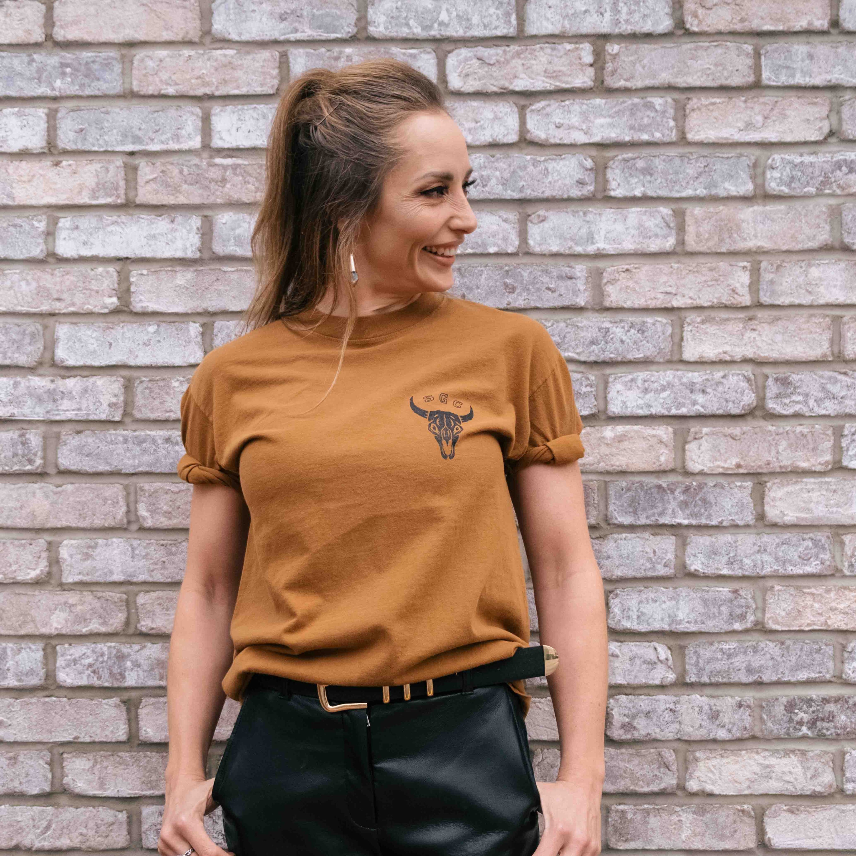 Heavyweight "Skull" T-Shirt | Various Colours