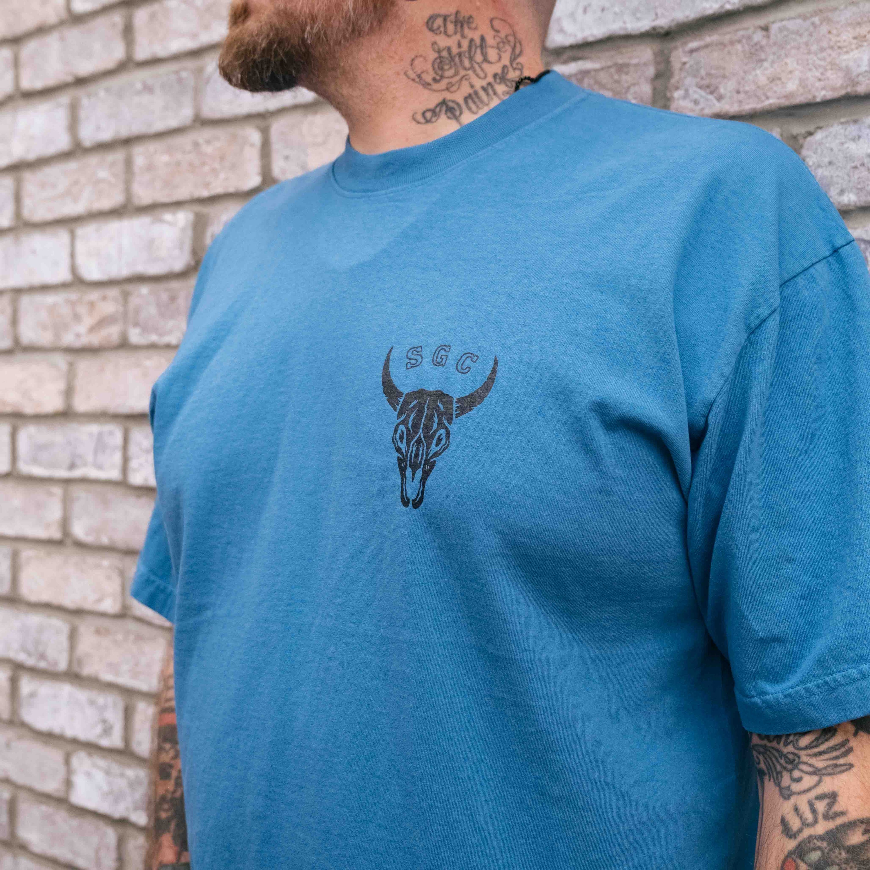 Heavyweight "Skull" T-Shirt | Various Colours