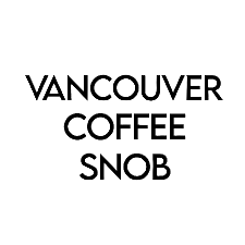 Text 'Vancouver Coffee Snob' on a white background