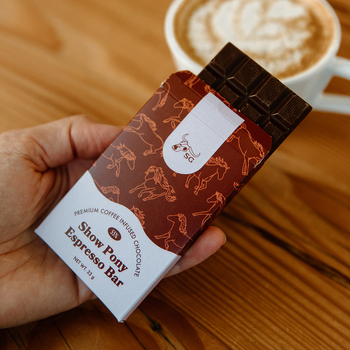 Espresso Chocolate Bar | 55% Cocoa